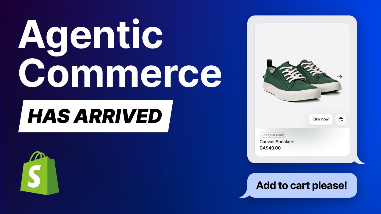 Shopify Agentic Commerce: Add Shopping to Your AI Agent